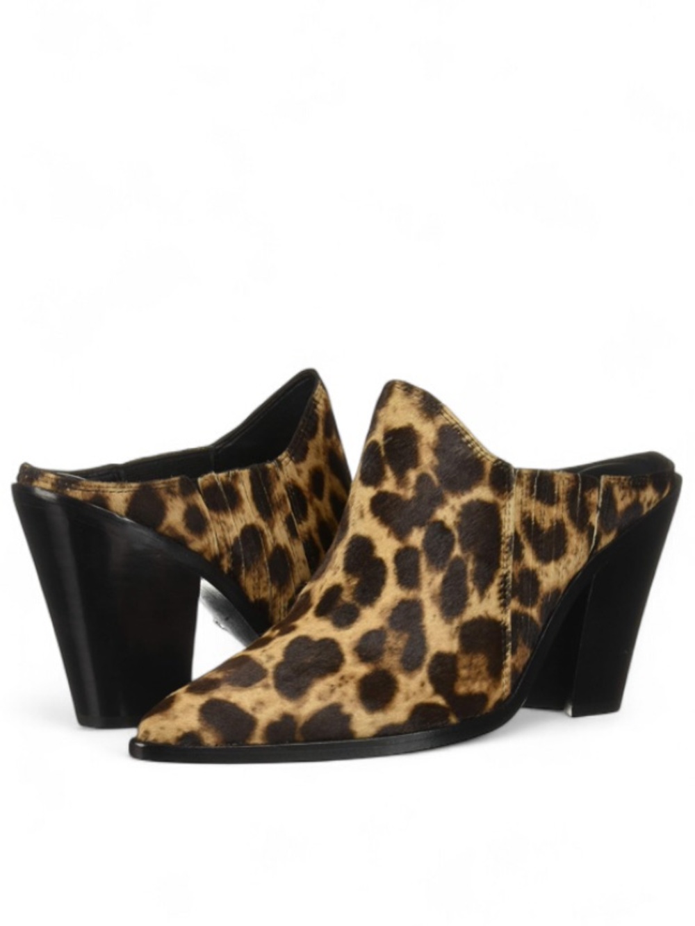 Sigerson Morrison Women's Kadenly Mule - Leopard Calf Hair